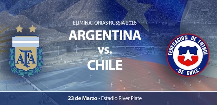 Resultado de imagen para argentina chile 2017