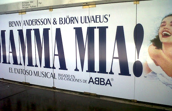 Mamma Mia en el Teatro Opera 2012