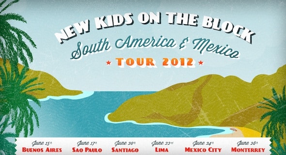 New Kids on the Block en Argentina New Kids on the Block en Argentina 2012