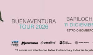 Abel Pintos en Bariloche 2026: Estadio Club Bomberos