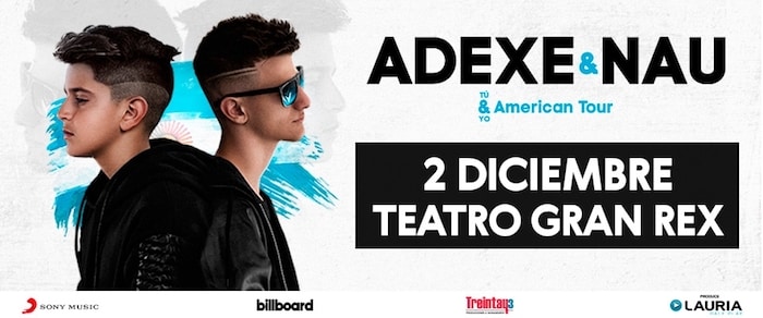 Adexe & Nau en Argentina 2018: Precios y entradas en venta