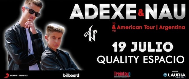 Adexe y Nau en Córdoba 2018: Precios y entradas en venta