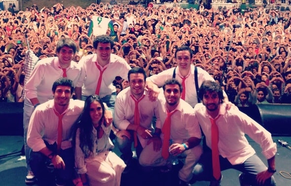 Agapornis en Mar del Plata 2013: La Caseta Beach