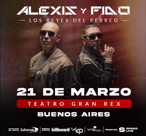 Alexis y Fido en Argentina 2027: Teatro Gran Rex