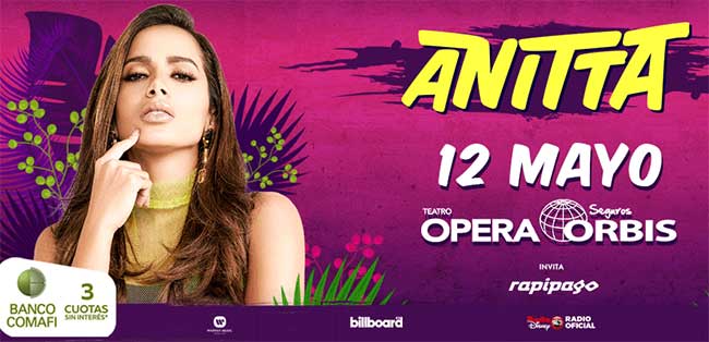 Anitta en Argentina 2019: Precios y entradas para el Teatro Opera