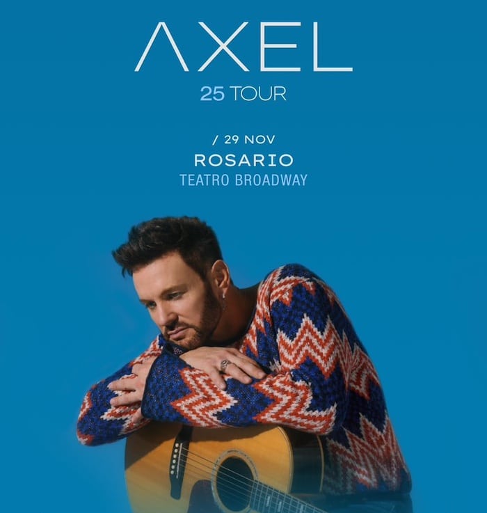 Axel en Rosario 2024: Entradas para el Teatro Broadway