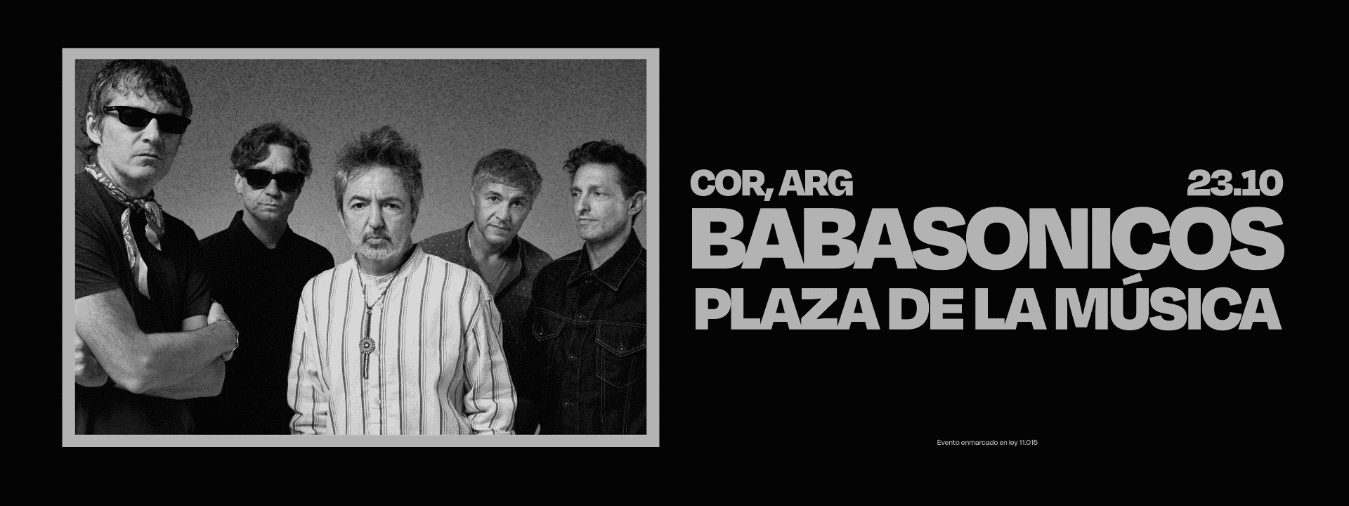 Babasónicos en Córdoba 2026: Plaza de la Música