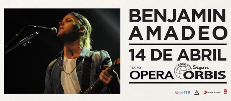 Benjamin Amadeo en el Teatro Opera 2018: Precios y entradas en venta