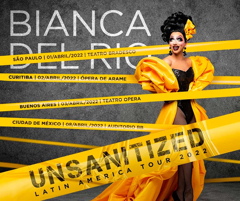 Bianca del Rio en Argentina 2022: Entradas para el Teatro Opera