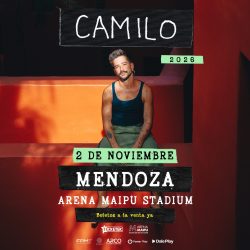 Camilo en Mendoza 2026: Arena Maipú