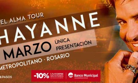 Chayanne en Rosario 2020: Metropolitano
