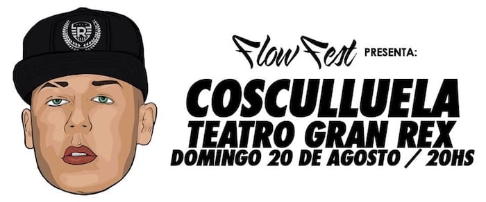 Cosculluela en Argentina 2017: Precios y entradas en venta