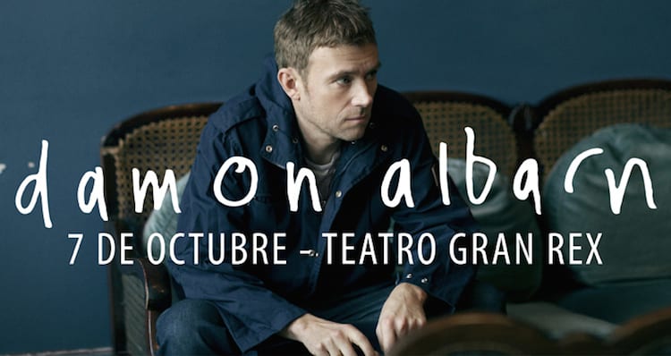 Damon Albarn en Argentina 2014: Precios y entradas en venta