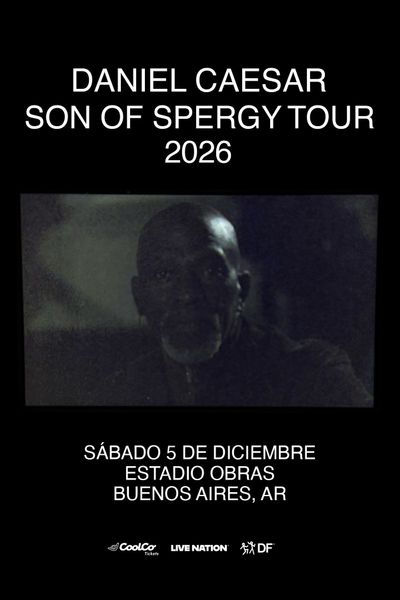 Daniel Caesar en Argentina 2026: Estadio Obras