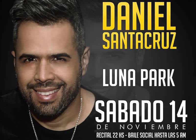 Daniel Santacruz en Argentina 2015: Precios y entradas en venta