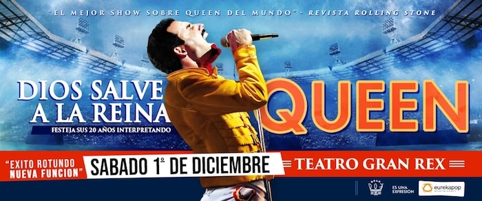 Dios salve a la Reina en el Gran Rex 2018: precios y entradas en venta