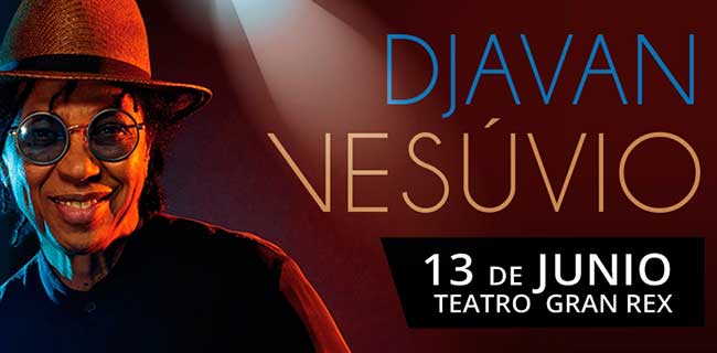 Djavan en Argentina 2019 (Gran Rex): Precios, entradas y descuentos