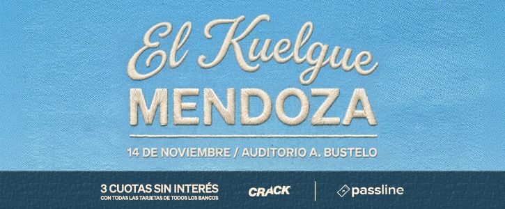 El Kuelgue en Mendoza 2026: Auditorio Ángel Bustelo