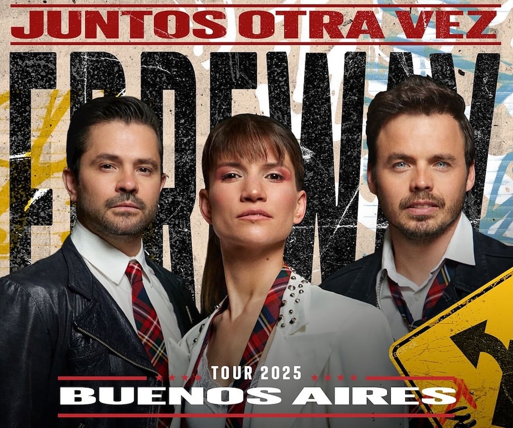 Erreway en Buenos Aires 2025: Tour Juntos Otra Vez en el Movistar Arena
