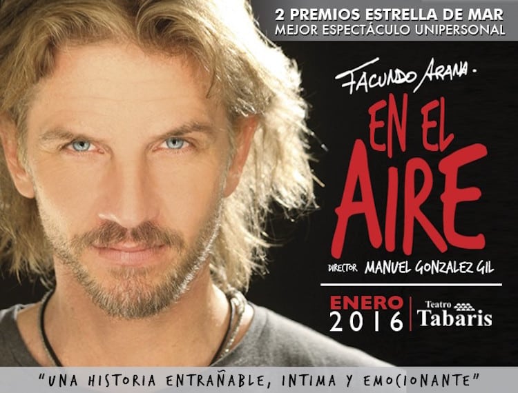 Facundo Arana en el Teatro Tabaris 2016: Precios y entradas en venta