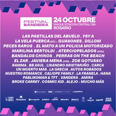Festival Bandera 2026: line up, precios y entradas