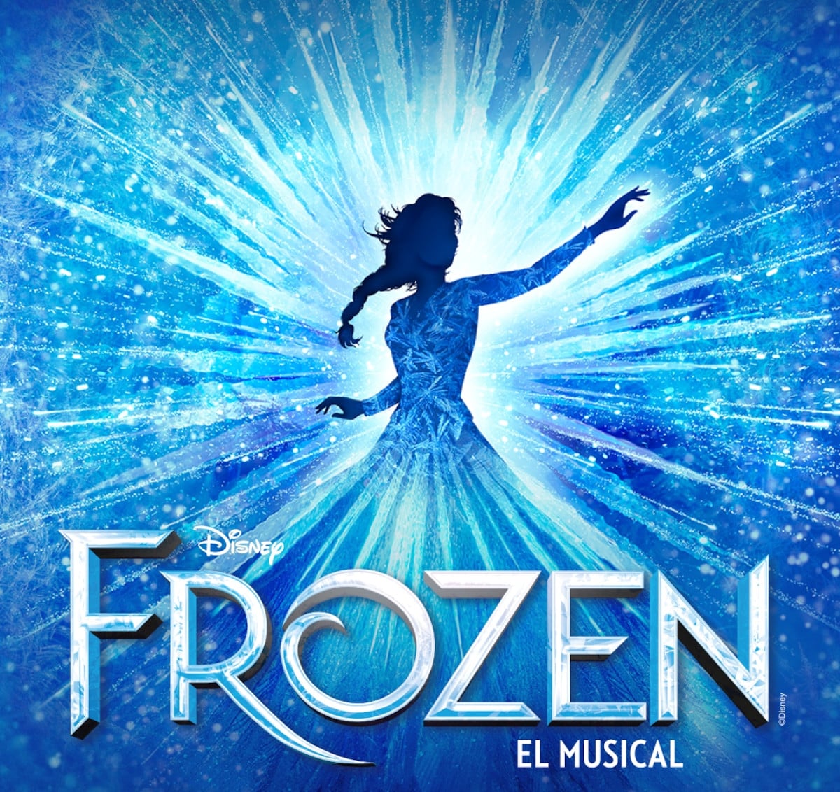 Frozen en el Gran Rex 2027: afiche de Frozen, el musical