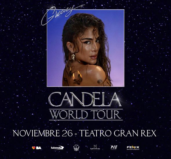 Greeicy en Argentina 2026: Teatro Gran Rex
