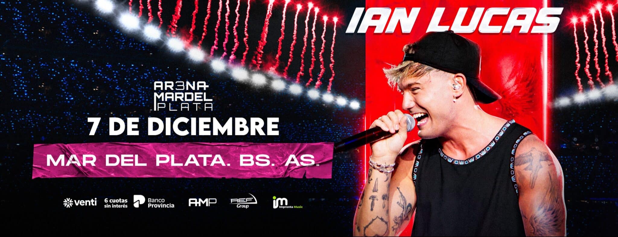 Ian Lucas en Mar del Plata 2026: Arena Mardel Plata
