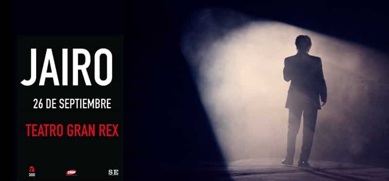 Jairo en el Gran Rex 2015: Precios y entradas en venta