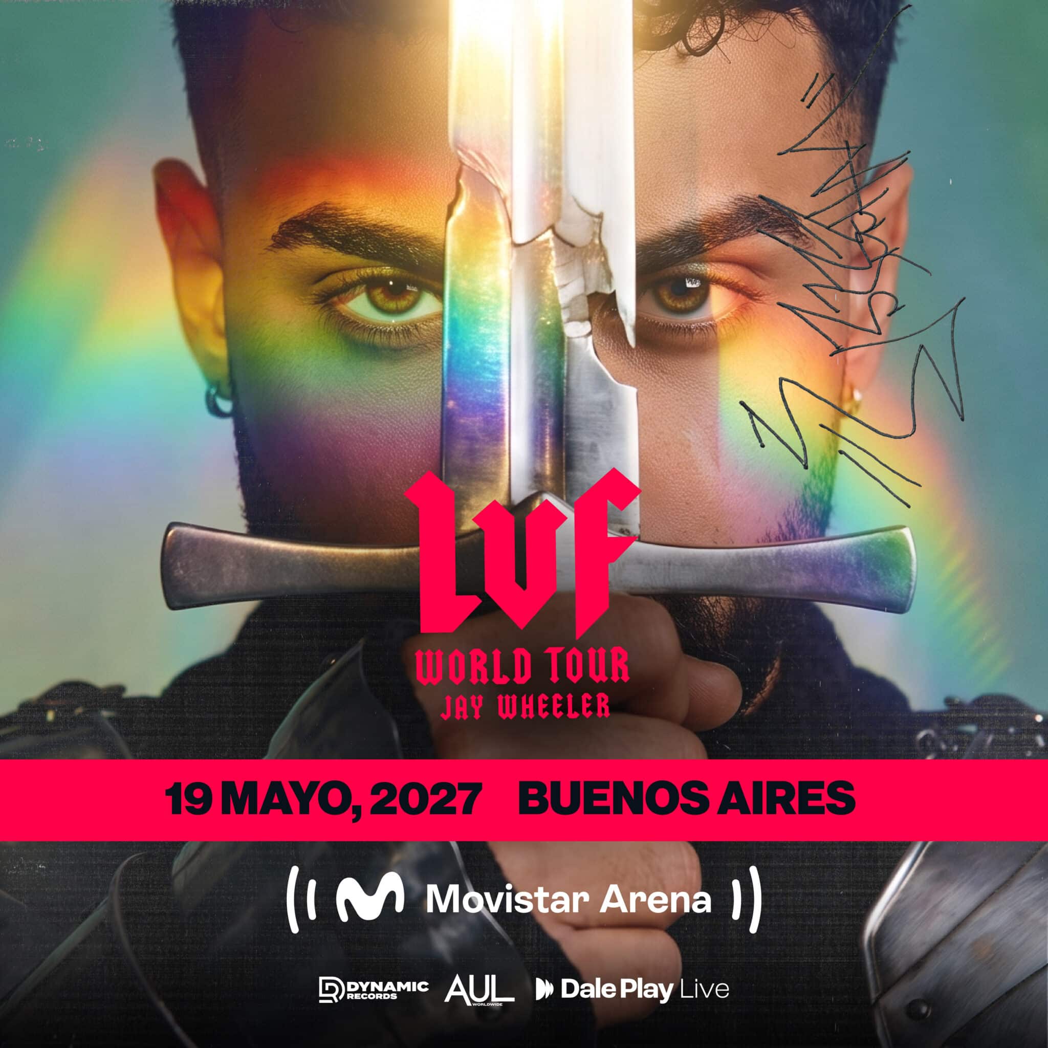 Jay Wheeler en Argentina 2027: Movistar Arena