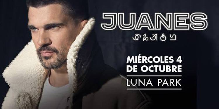Juanes en Argentina 2017: Precios y entradas en venta
