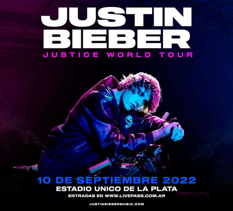 Justin Bieber en Argentina en 2022: Precios y entradas en venta