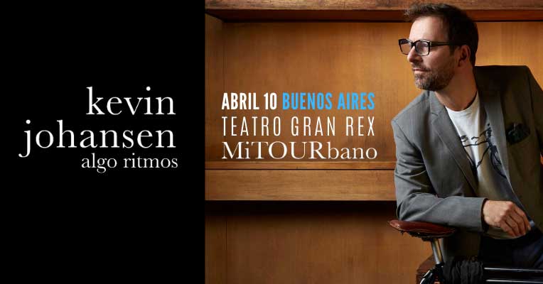Kevin Johansen en el Gran Rex 2021: Precios y entradas