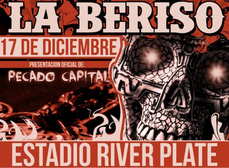 La Beriso en River 2016: Precios y entradas en venta