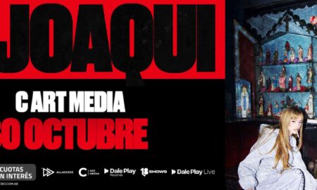 La Joaqui en Buenos Aires 2026: C Art Media
