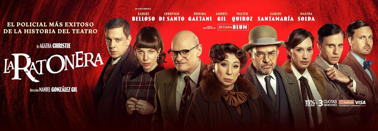 La ratonera en el Teatro Liceo 2026