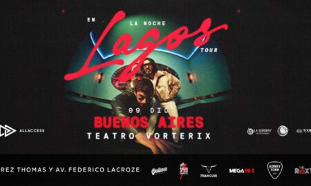 Lagos en Argentina 2026: Teatro Vorterix