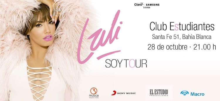 Lali en Bahia Blanca 2016: Precios y entradas en venta
