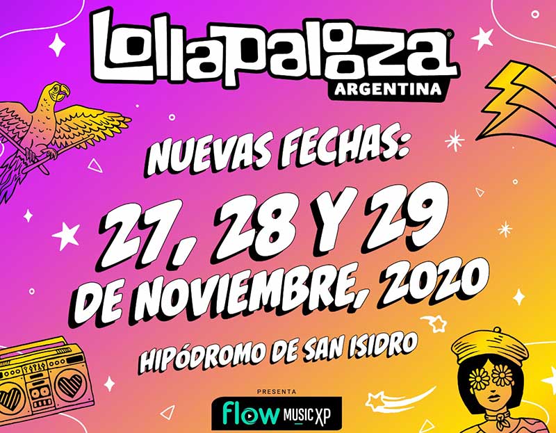 Lollapalooza 2020 en Argentina: Precios, horarios, artistas y entradas