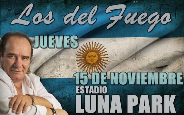 Los del Fuego en el Luna Park 2012 Entradas para Los del Fuego en el Luna Park 2012