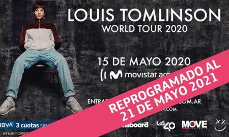 Louis Tomlinson en Argentina 2021: Precios y entradas en venta