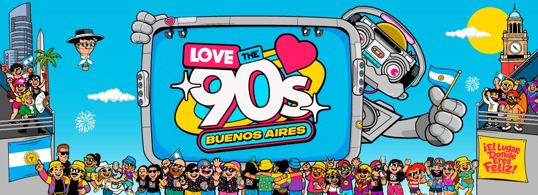 Love the 90s en el Movistar Arena 2027