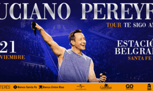 Luciano Pereyra en Santa Fe 2026: Estación Belgrano