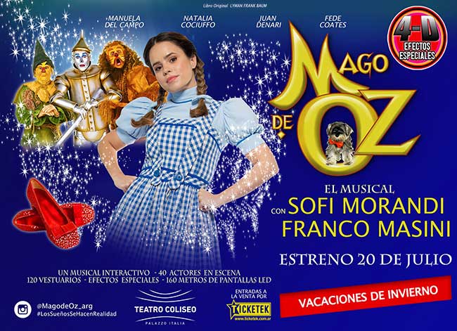 [Mago de Oz en el Teatro Coliseo de Buenos Aires 2019] > Precios y entradas
