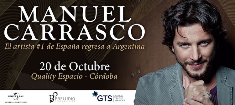 Manuel Carrasco en Córdoba 2017: Precios y entradas en venta