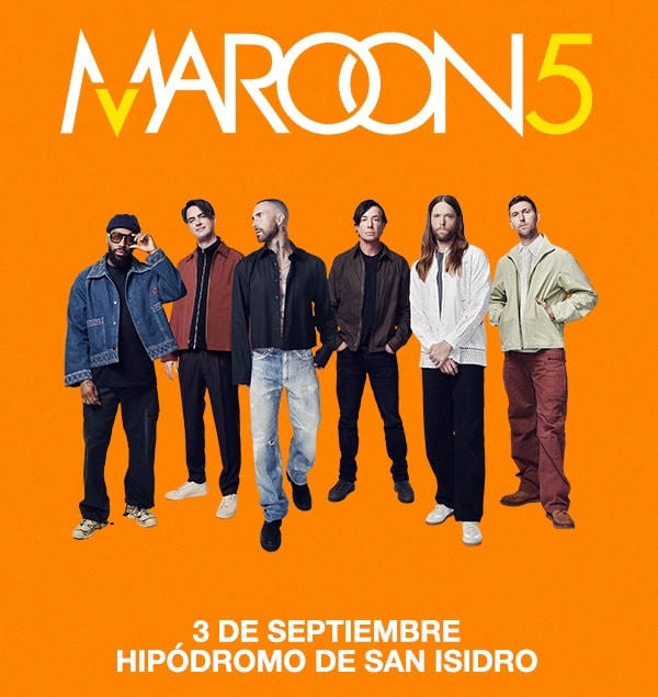 Maroon 5 en Argentina 2026: Hipódromo de San Isidro