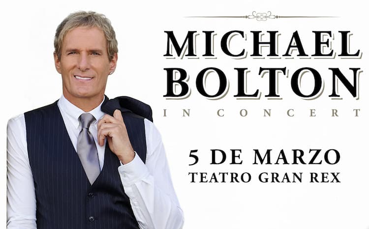 Michael Bolton en Argentina 2018: Precios y entradas en venta