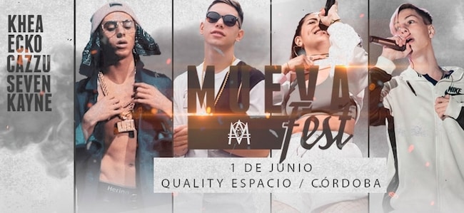 Mueva Fest en Córdoba 2018: Precios y entradas en venta
