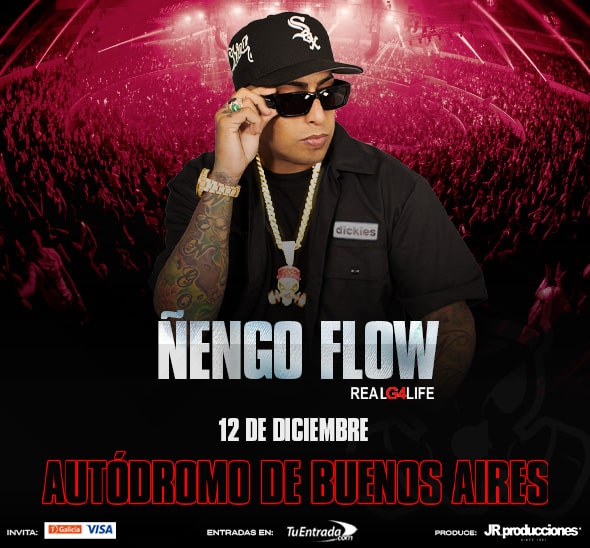 Ñengo Flow en Argentina 2026: Autódromo de Buenos Aires