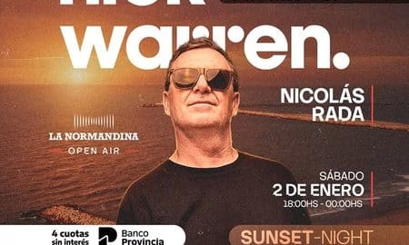 Nick Warren en Argentina 2027: Entradas para Mar del Plata